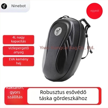 Ninebot No.9 elektromos robogóhoz EVA kemény tok, vízálló tároló táska, kétoldali cipzárral