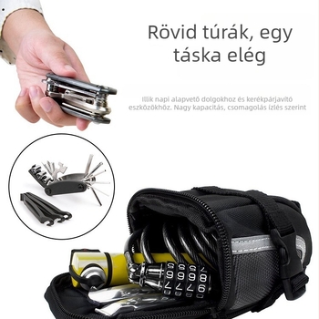 MTB keret-táska – vízálló vászon kivitel, potfan márka