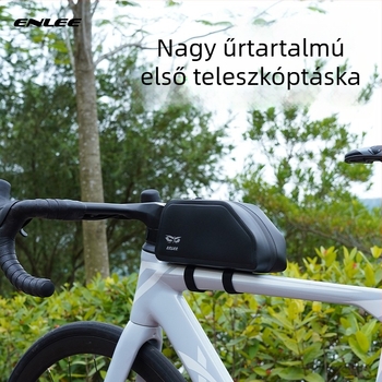 ENLEE kerékpár felsőcső táska, vízálló, 1.5L, TPU anyagból, MTB és országúti kerékpárokhoz