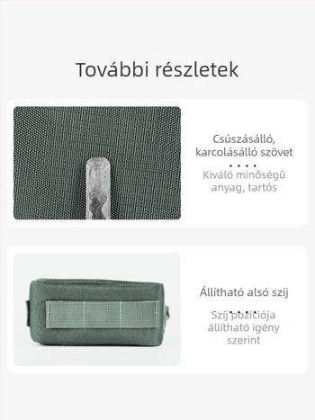 Felsőcsöves kerékpáros táska – poliészter, vízálló, nagy kapacitású, Cloud Trace/Yunzong márka, modell 07cf 0029