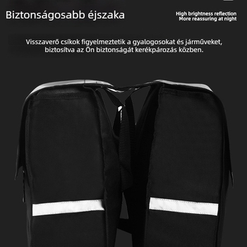 Hátsó kerékpár táska, poliészter, raktáron