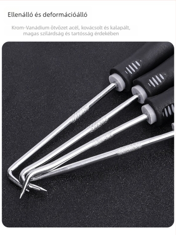 Lebycle speciális alakú kampó eszköz kerékpár első villája karbantartásához – olajtömítés, csapágy és tömítőgyűrű szétszerelése