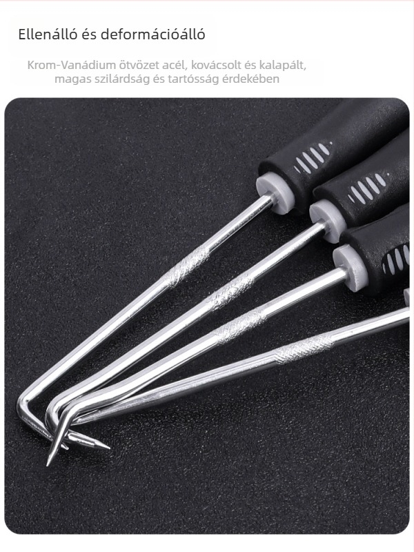 Lebycle speciális alakú kampó eszköz kerékpár első villája karbantartásához – olajtömítés, csapágy és tömítőgyűrű szétszerelése