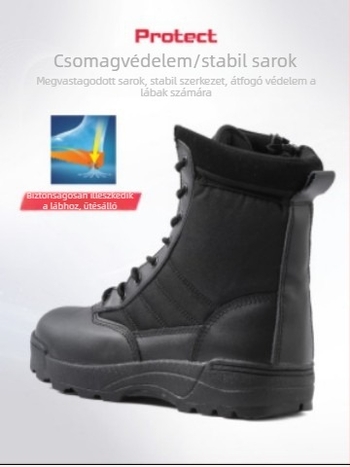 ZX003 Lovaglócsizma - Csillapítás, Uniszex, Laserrel perforált felső grain bőr