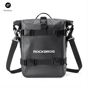 Motorkerékpár hátsó táska, vízálló és oldalsó kopásálló védőtáska, PVC+POM, 5 L, modell 30140103001 as-095-1