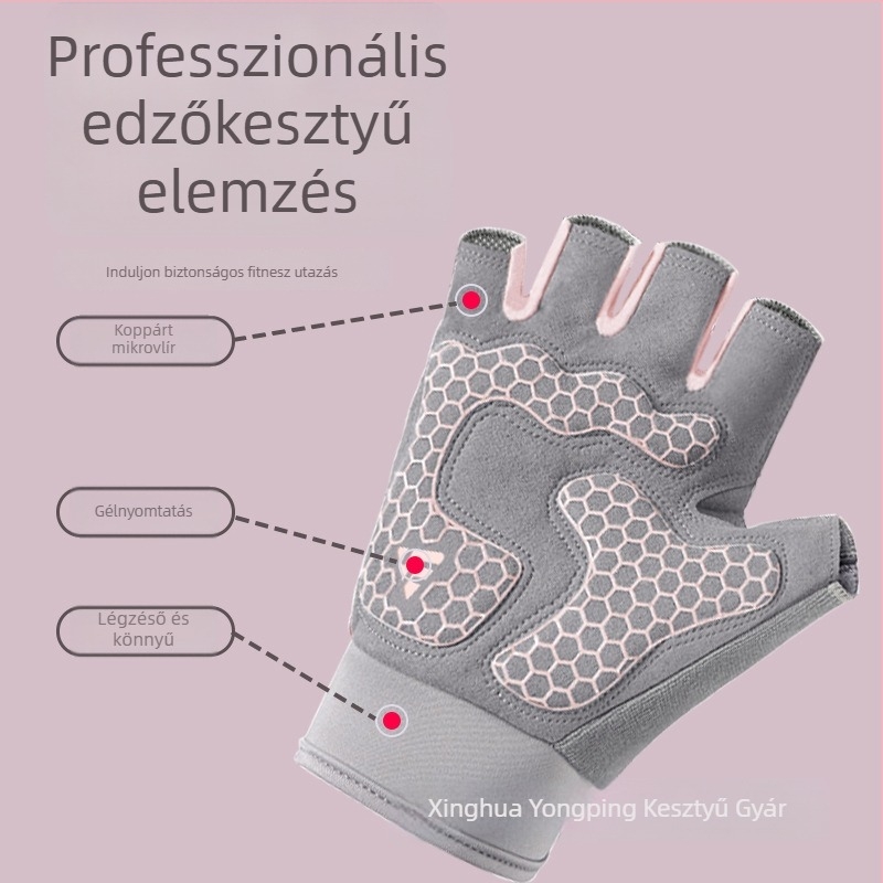 Yongping nylon kerékpáros kesztyűk, felnőtteknek, uniszex