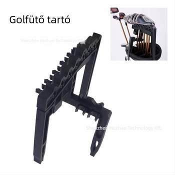Efunist Golf Táska Tartó – Kemény Műanyag Klipsz a Vasrúdok Védelmére