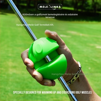 Golf swing edző – gumiból készült kiegészítő (Márka: Melelinks; Anyag: Gumi; Sport: Golf)