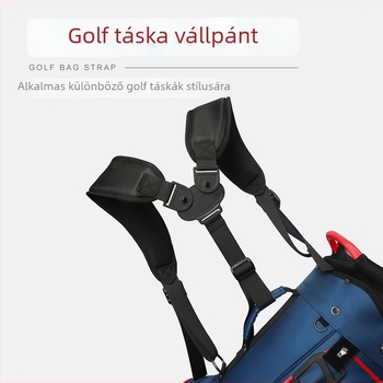 Haolong nejlon golf táska vállpánt, cserélhető, logóval nyomtatva, golf kiegészítők