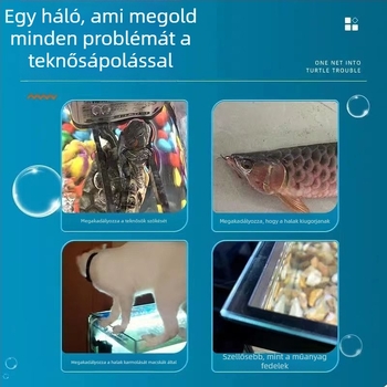 Akváriumi teknőshálós fedél, rugalmas hálóval, megakadályozza a menekülést és a macskák okozta karcolódást (Anyag: műanyag; Kategória: Akváriumi berendezések; Termékszám: AXd6ktOGoR0SNCfobqw3TVtd8XE=)