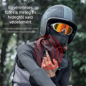 West Biking fűthető kerékpáros fejfedő fleece béléssel, poliészter/elasztán anyag, uniszex