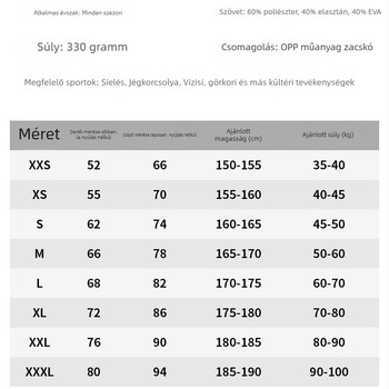 Csípővédő nadrág síeléshez, görkorizáshoz és jégkorcsolyázáshoz – ütéscsillapító védőfelszerelés, poliészter rostból, általános használat
