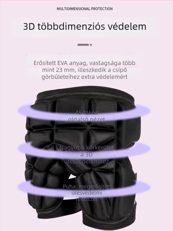 Sealde sívédő készlet – csípő- és könyökvédő, EVA anyag