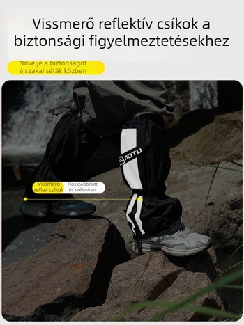 Vízálló Taslan lábvédők kültéri túrákhoz és hegymászáshoz — sivatagi homok elleni védelem, uniszex, testreszabható