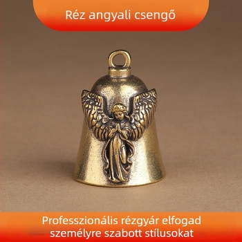 Kulcstartó medál — sárgaréz, GT192, Flower concubine, etnikus stílus