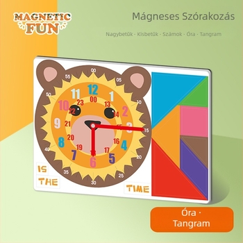 Betű- és szám mágneses lapkák, 4 darabos készlet, EVA anyagú, hűtőmágnes, testre szabható képek