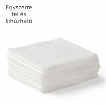 Egyszer használatos abrosz; vastagított PE műanyag; porcelán minta; négyzet alakú; 10 db