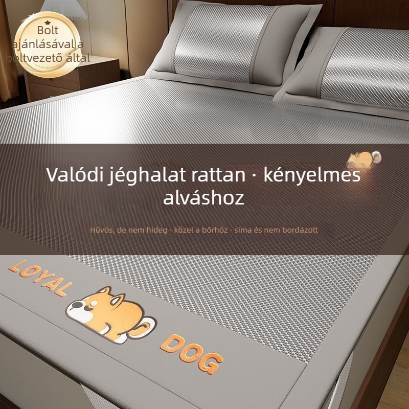 Három darabos ice silk matrac szett, hímzett kínai stílus, első osztályú minőség - Must Buy