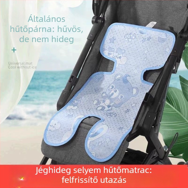 Babakocsi üléséhez matrac — szalma anyagból, univerzális ülőpárna