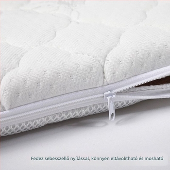 Baba matrac 3E kókuszrosttal, 100% pamut huzattal, 0,9 m ágyhoz, csecsemők és gyermekek számára