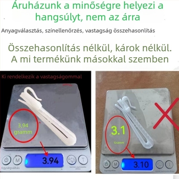 Függönykampók – Koreai plisírozott, állítható, hajtogatható; egyes kampók; nano ultra vastag kiegészítők; Anyag: Egyéb; Stílus: Modern egyszerűség