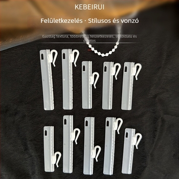Állítható függöny-emelő rész – műanyag horog (PP+POM), minden típusú függönyhöz, modern-minimalista stílus, modell Lifting piece, márka Kebo Rui