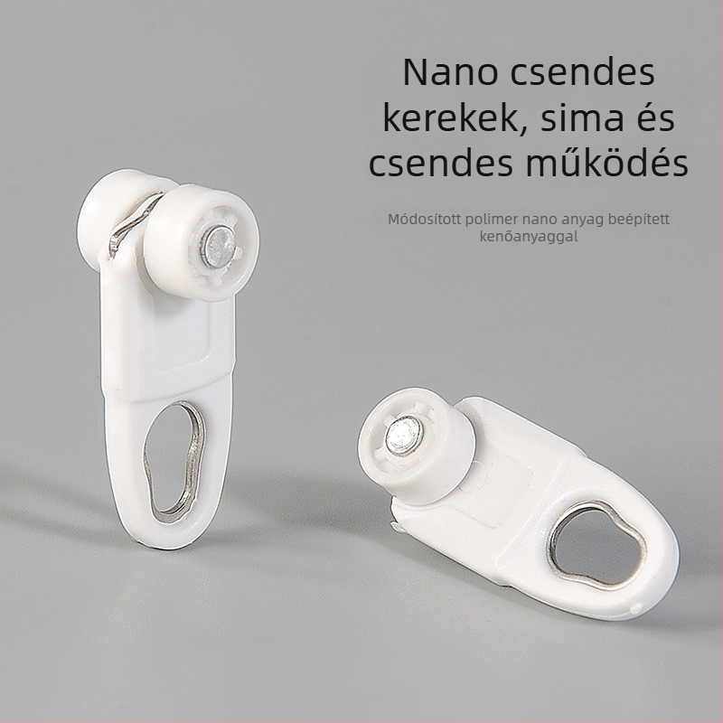 Alumínium teleszkópos függönyrúddal, egyenes sín, láthatatlan csúszás, nano-csendes, modell 20/23