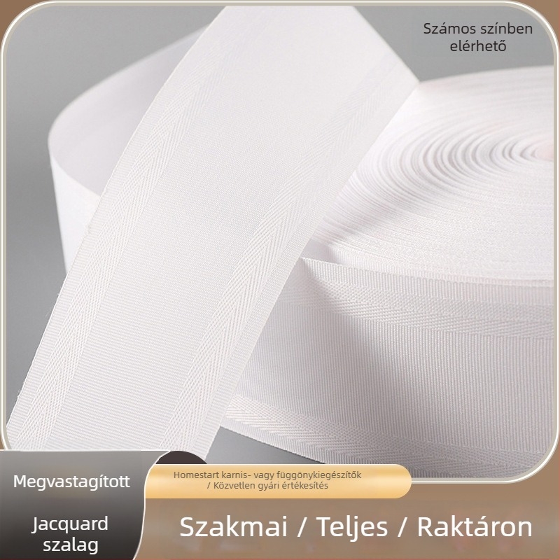 Hongxiang poliészter függönyanyag-szalag, szövött szalaggal