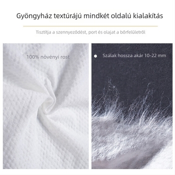 Utazási tömörített törölköző-tabletták, 50 db, 100% regenerált cellulóz, tömeg 10–15 g/db