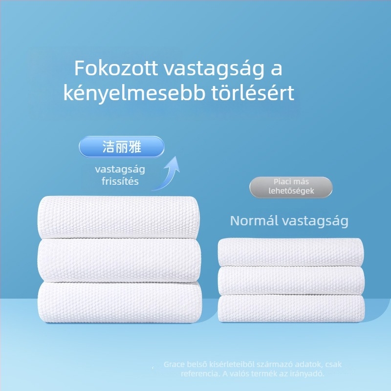 Egyszeri használatú összenyomható arctörölköző növényi rostból, több mint 50 g, Grace/Jielia márka, utazáshoz és szállodákhoz, hordozható négyszögletes törölköző