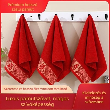 Pamut törölköző, 32s szálak, sík szövés, tömeg 100–120 g, testreszabható