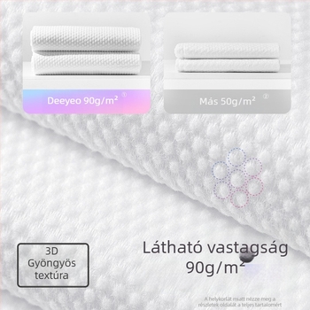 Egyszer használatos vákuumos fürdőlepedő utazásokhoz és szállodákhoz, hordozható, vastagított, nedves és száraz használatra, viszkóz rostból