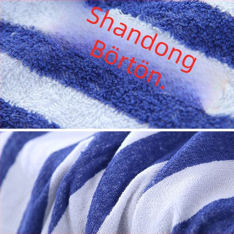 Pamut törölköző pléd, 1,1–1,5 kg, tavasz–ősz, csíkos mintázat, nyomtatás és festés a szöveten