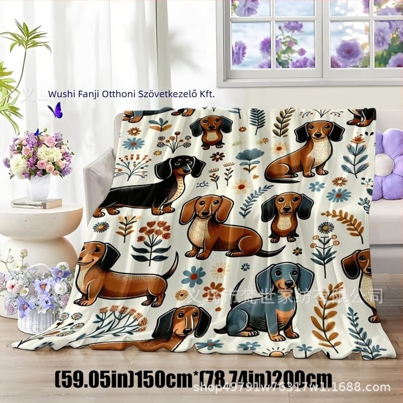 Pléd rajzfilm mintával (políészter, 300 g alatt, fényűző stílus, testreszabható)