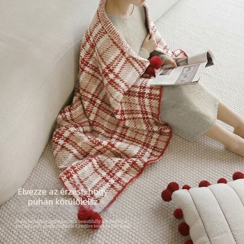 Iris Pie pléd csíkos – 100% poliészter, 450 g/m²+, téli, testreszabható