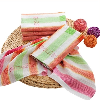 Meiyiya Pamut fonalakkal színezett hosszú törölköző mindennapi használatra, sík szövésű törölköző, 50–80 g, törölköző/arc-törölköző