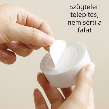 FaSoLa Falra Szerelhető Törölközőtartó – Fúrás nélkül, Konyhai törölközőhöz, Modern Minimalista Dizájn, Anyagok: ABS, Szilikon, Akril Ragasztó, Súly 23 g