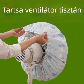 Porvédő huzat elektromos ventilátorhoz (padlóra és falra szerelhető) – PVC, por- és nedvességálló