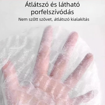 Egyszer használatos seprűfedő háztartási használathoz, textile anyagú, nem szőtt külső, 100 db/csomag, 100 csomag/doboz, készleten