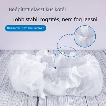 Egyszer használatos WC ülés párna, egyedi csomagolás, univerzális illeszkedés, szövet anyag, porvédő