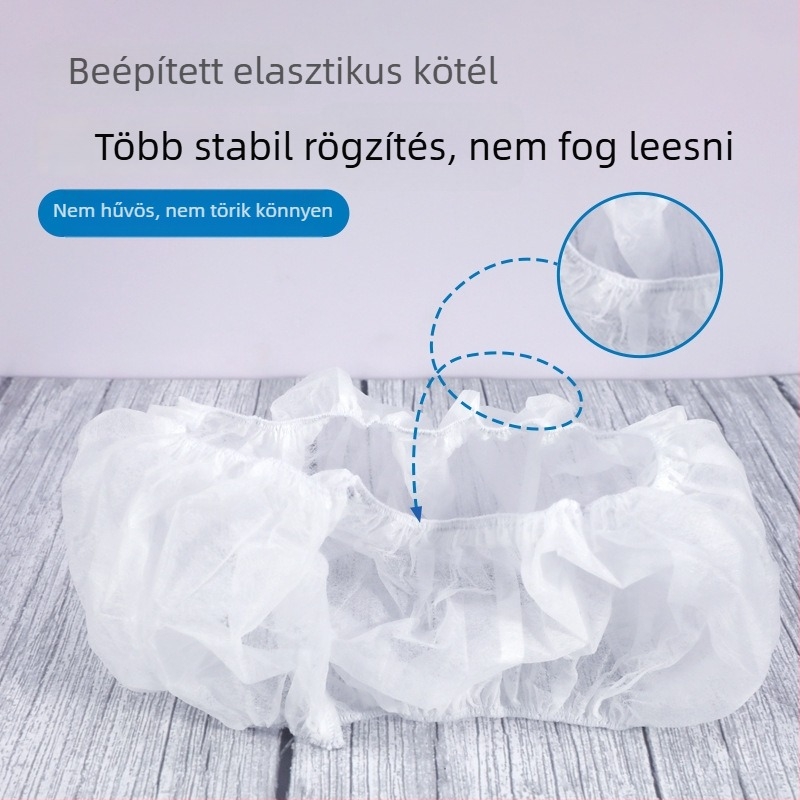 Egyszer használatos WC ülés párna, egyedi csomagolás, univerzális illeszkedés, szövet anyag, porvédő