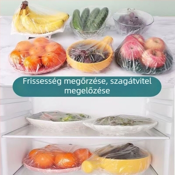 Egyszer használatos PE ételfrissességvédő fedél, Seven bears, kód: Qixi bear 018 fresh cover, Multifunkciós, Porvédő