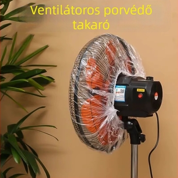 Egyszer használatos porvédő sapka háztartási készülékekhez; rugalmas PE műanyag, porálló, kompatibilis rizsfőzővel és mikrohullámú sütővel