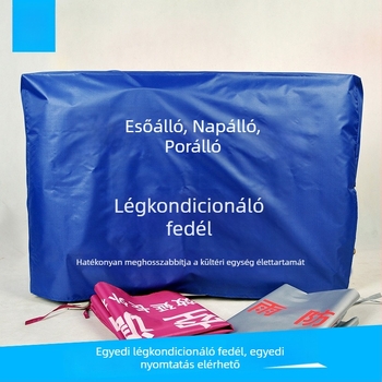 PEVA kültéri klímaegység burkolat, por- és vízálló, UV-védett