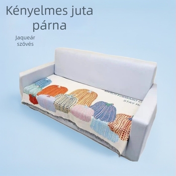 Poliészter kanapévédő jacquard szövésű, minimalist stílus, egyszemélyes kanapéhoz, csíkos/geometriai/négyszög minták