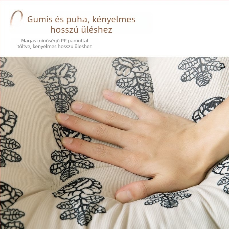 Kanapé párna, textil anyag, minta: növények és virágok, skandináv stílus, csipke típusú dizájn, általános használat