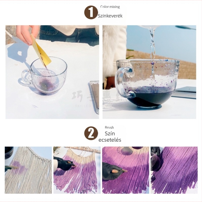 Kézzel szőtt pamut gobelin, téglalap alakú, Új kínai stílus, nappali dekoráció