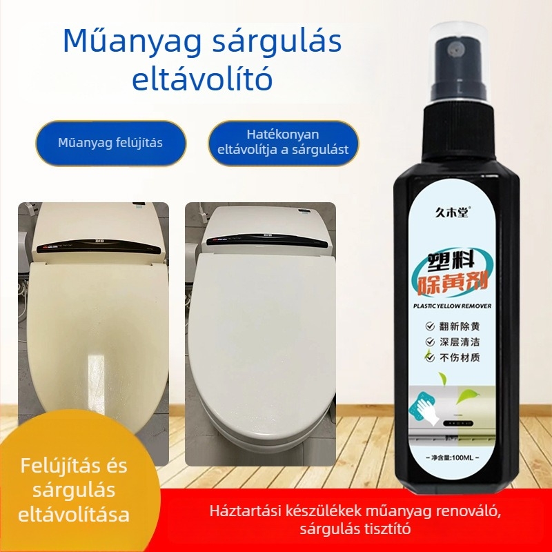 Műanyag sárgulás eltávolító háztartási készülékekhez – Jiumutang (OEM) – Import: Nem; Kategória: Bútorápolás és mindennapi vegyi termékek