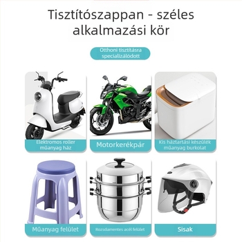 Multifunkciós tisztító paszta elektromos járművek és motorkerékpárok karcolások elleni; visszaállítja a műanyag burkolat felületét. Márka: Yixiang; Eredet: Guangdong; Csomagolás: 50 db; Hatások: mély, biztonságos dekontamináció.