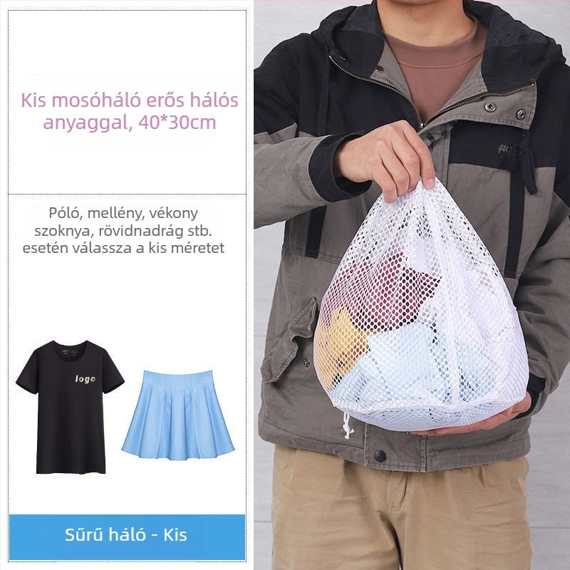 Mosógépbe illő pulóverszakvédő táska – Védő hálós szárító táska finom ruhákhoz és zoknikhoz; Modern egyszerű stílus; Anyag: Egyéb; Márka: Egyéb; Bevezetés dátuma: 2025